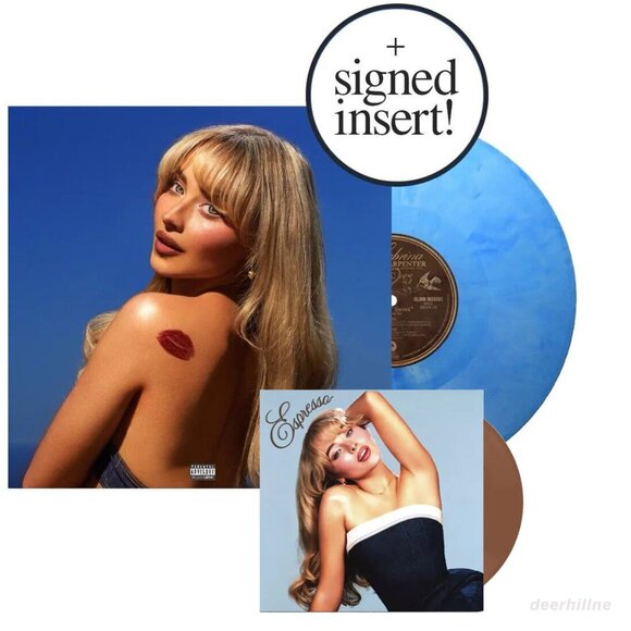 Sabrina Carpenter - Short N Sweet Vinyl LP w/ Signed Insert & Espresso 7" - Picture 1 of 7